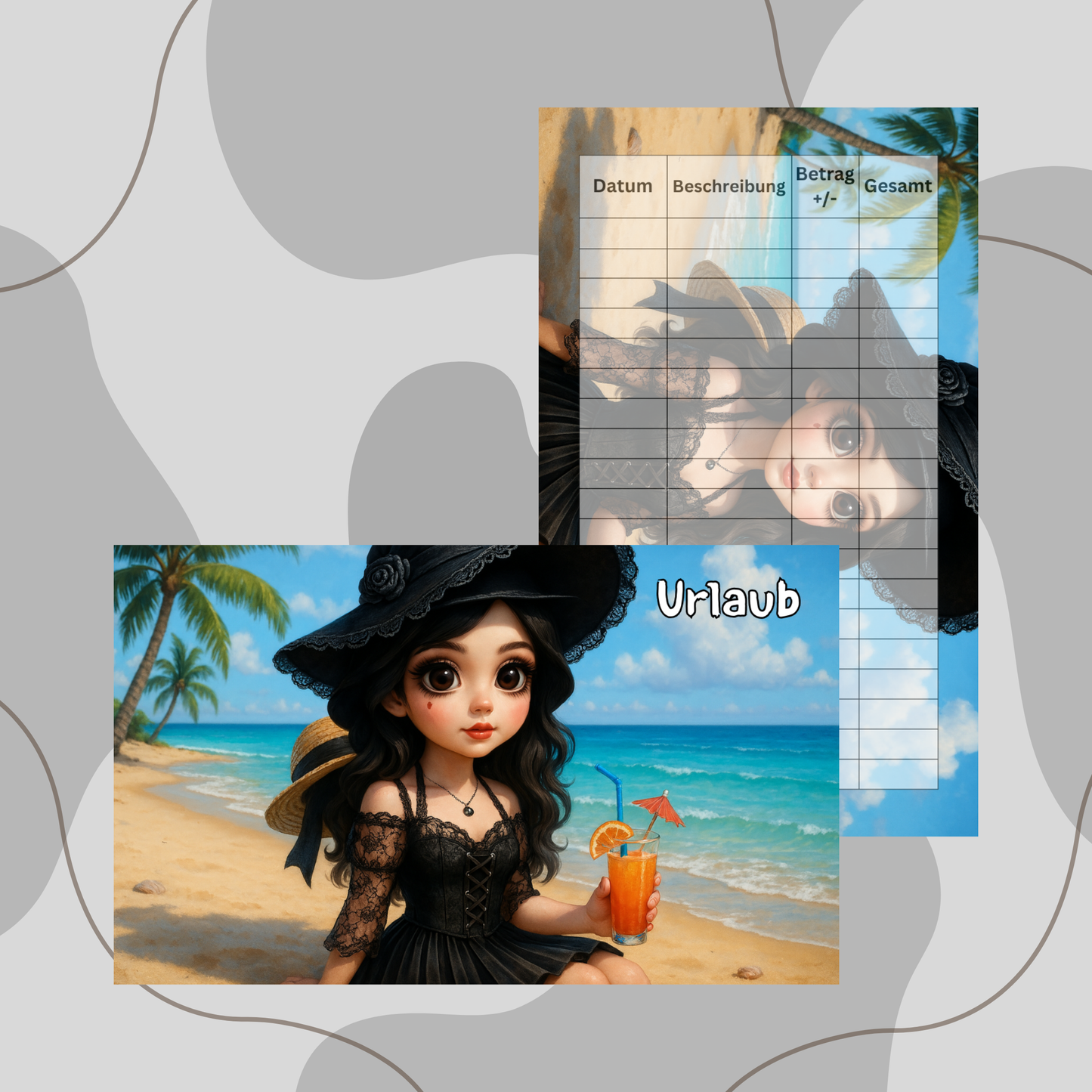 Deckblatt ,,Urlaub,,