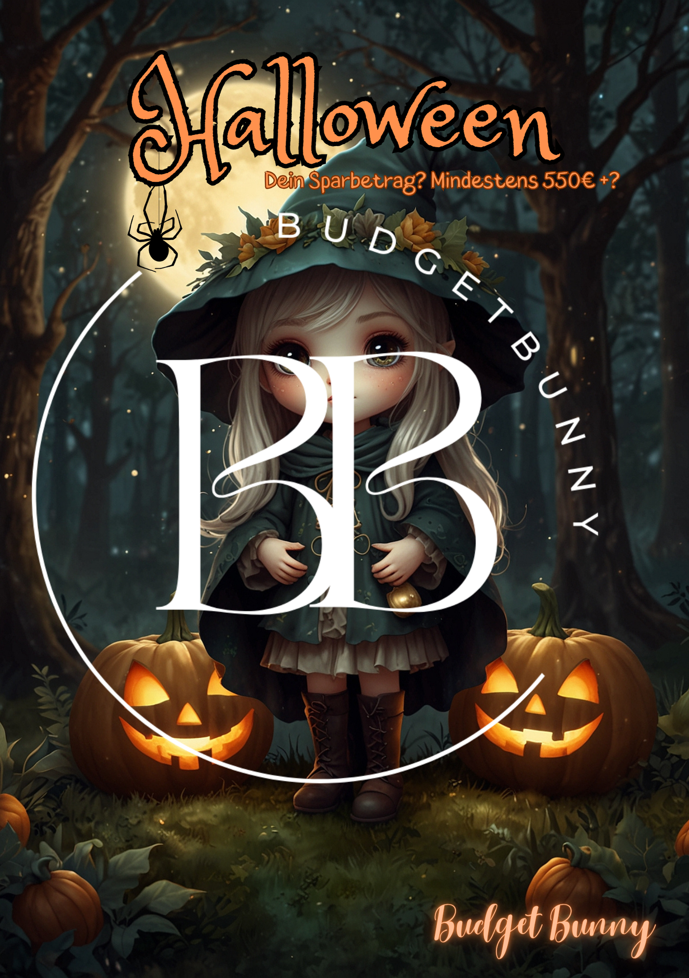 2er Set Sparbücher ,,Weihnachten und Halloween,,