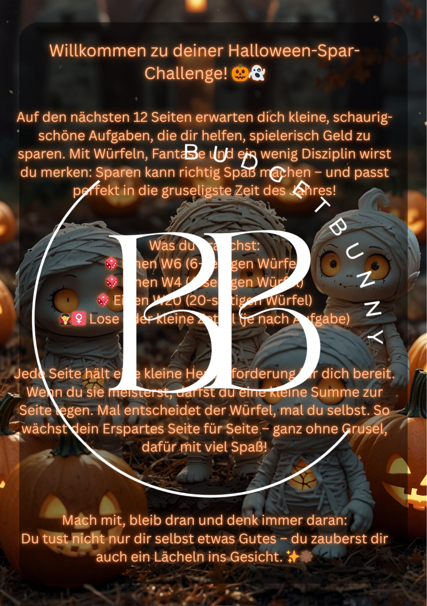 Sparbuch ,,Halloween,,