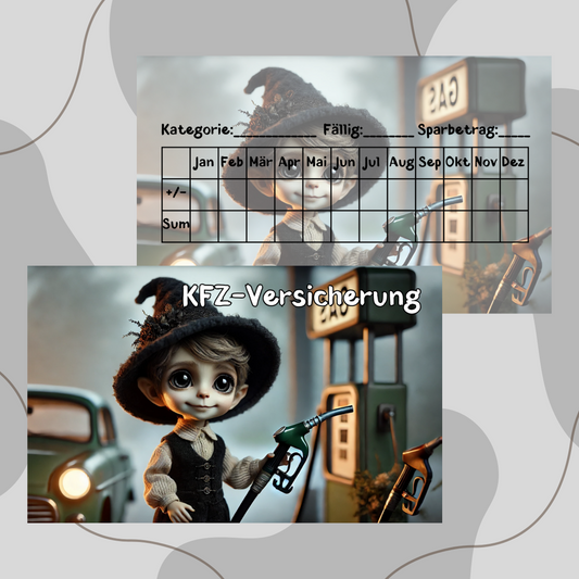 Deckblatt ,,KFZ-Versicherung,,