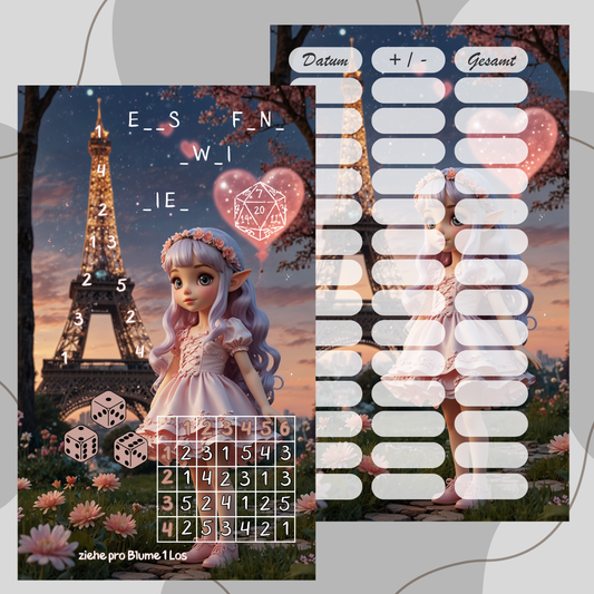 Einzelchallenge zum Abheften ,,Valentinstag,,