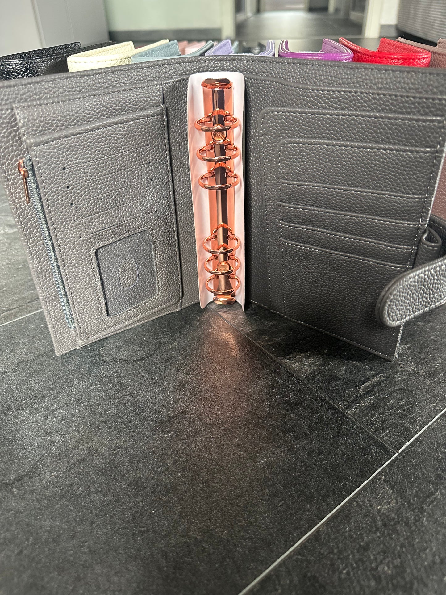 Binder A6 mit 30mm Ringen