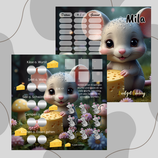 2er-Klappkarte ,,Mila,,