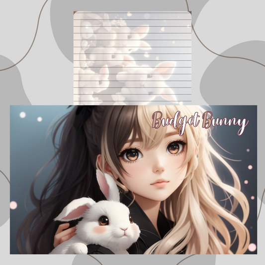 A6 Deckblatt ,,BudgetBunny,,