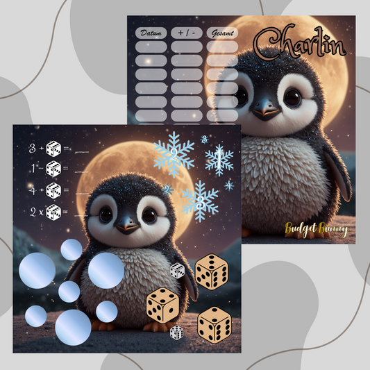 2er Klappkarte ,,Charlin,,