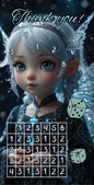 A6 Thank you ,,Icy,, matt foliert