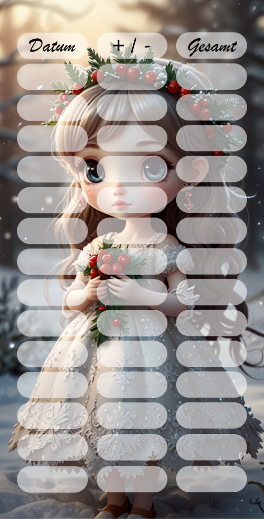 A6 Trackerblock, Hexe Winter