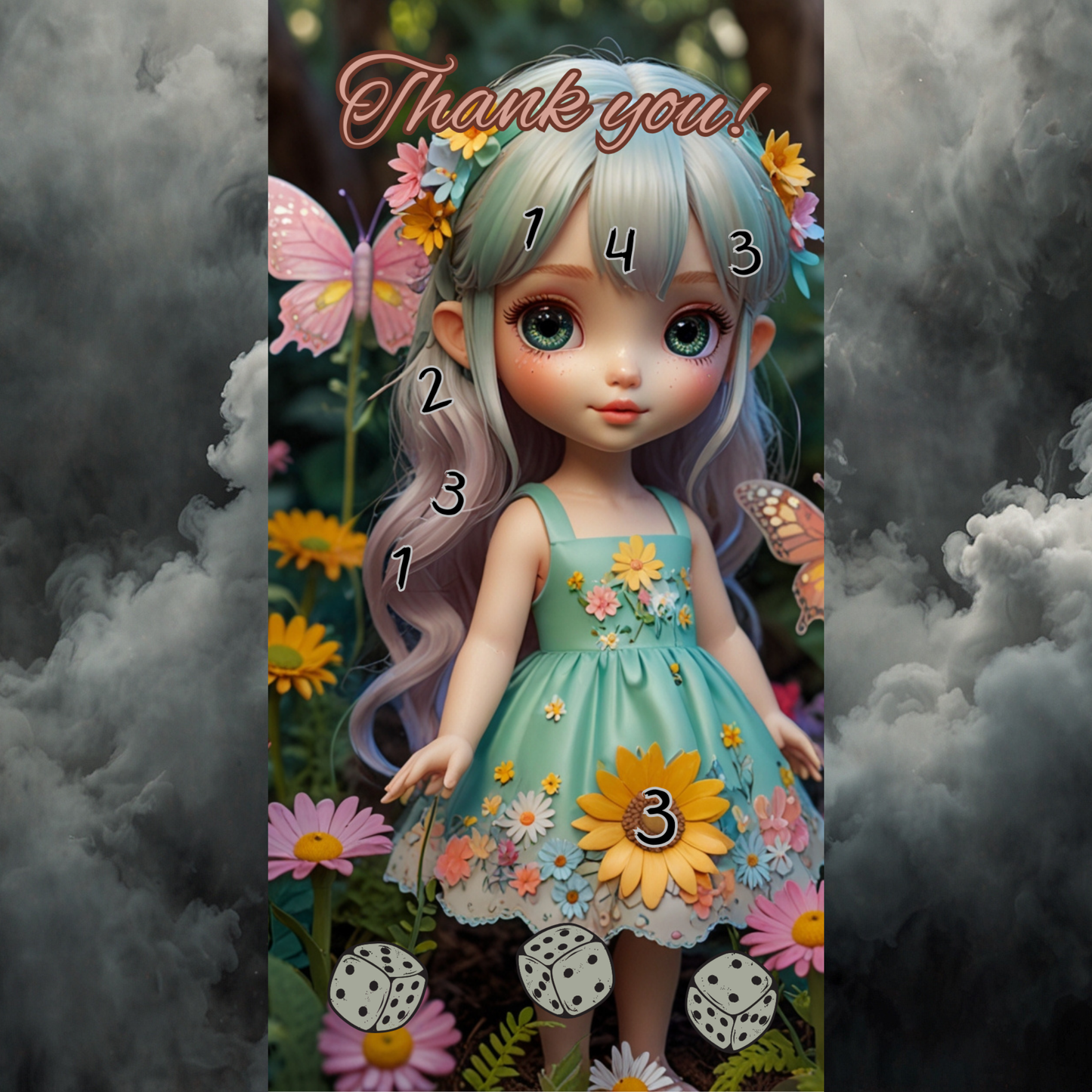 A6 Thank you ,,Frühling,,