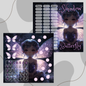 2er Klappkarte ,,Shadow Butterfly,,