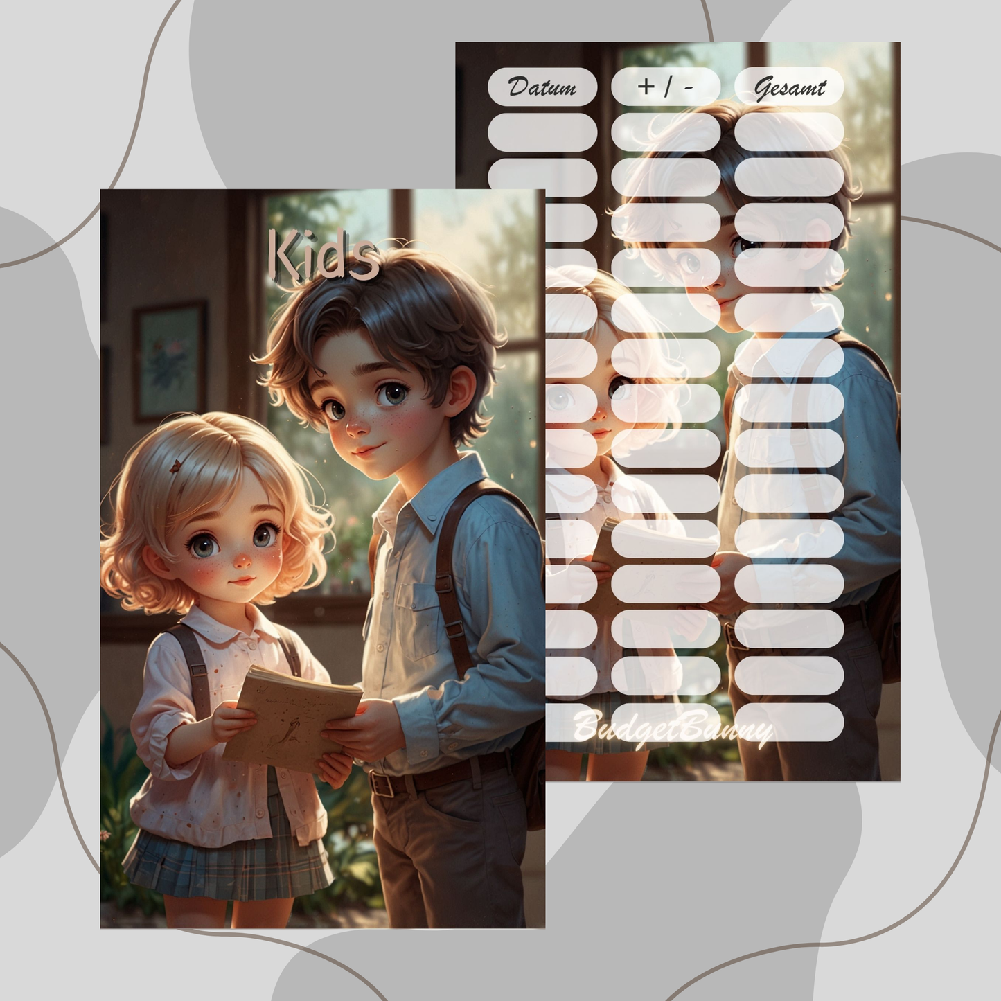 Deckblätter 2.0 Auto, Notgroschen, Drogerie.....