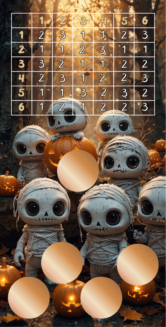 A6 Einzelchallenge Mumien ,,schwarz,,