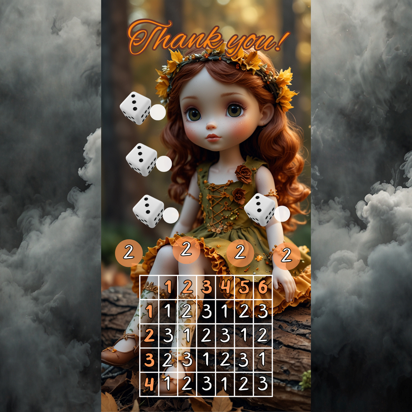 A6 Thank you ,,Herbst 2,,