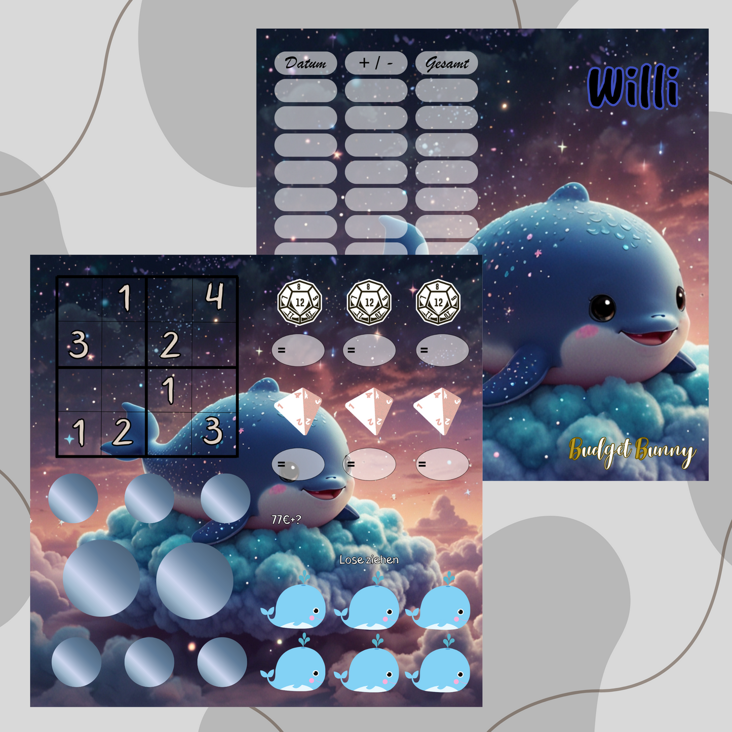 Glückskugelziehung 2 Kugeln