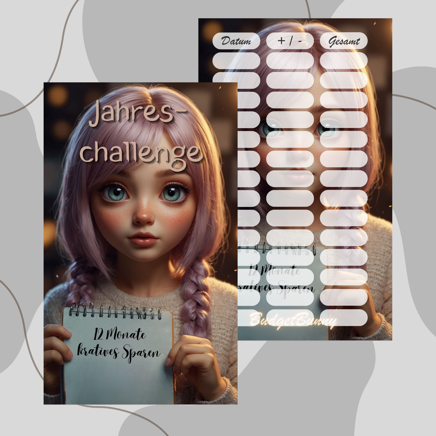 Deckblätter 2.0 Auto, Notgroschen, Drogerie.....