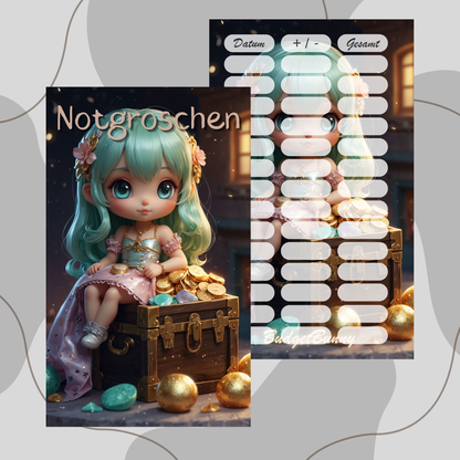 Deckblätter 2.0 Auto, Notgroschen, Drogerie.....