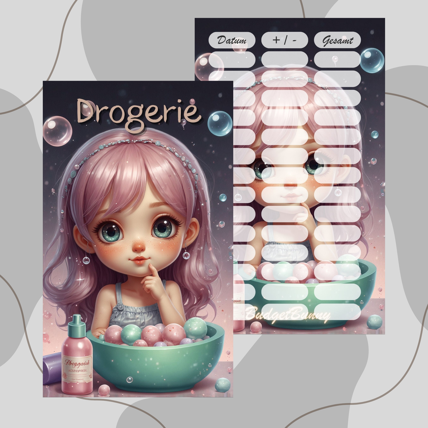 Deckblätter 2.0 Auto, Notgroschen, Drogerie.....