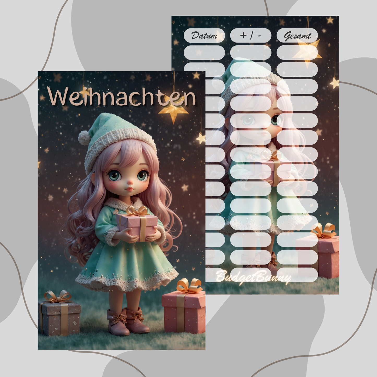 Deckblätter 2.0 Auto, Notgroschen, Drogerie.....