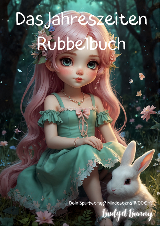 Achtung Vorbestellung! Sparbuch ,,Das Jahreszeiten Rubbelbuch,,