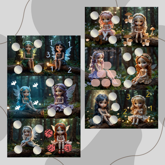 A6 Mini Jahreschallenge Elfen