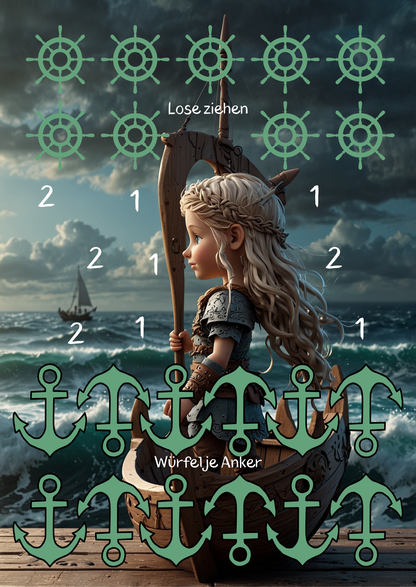 A5 Sparbuch ,,Vikings,,