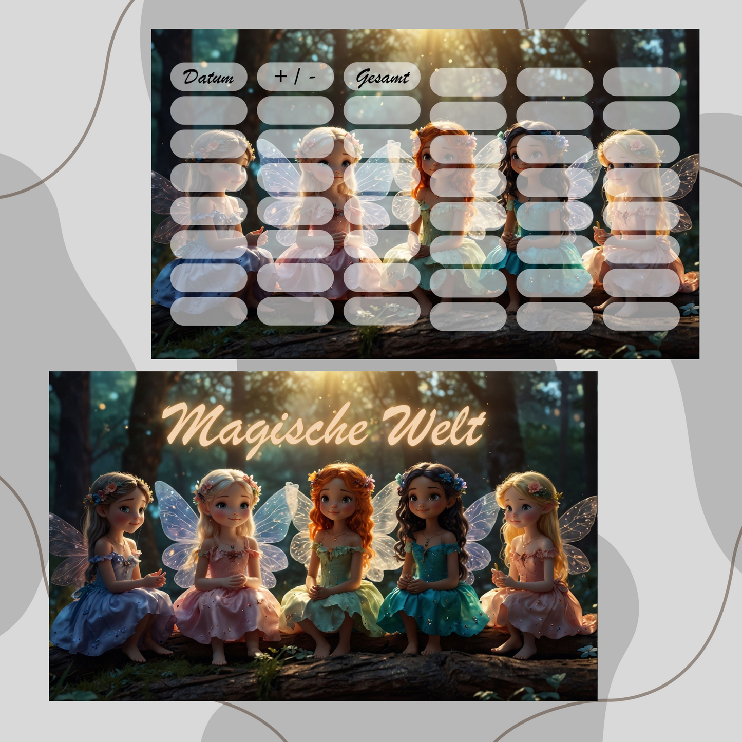 A6 Mini Jahreschallenge Elfen