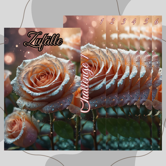 A6 6er Register ,,Rose,,