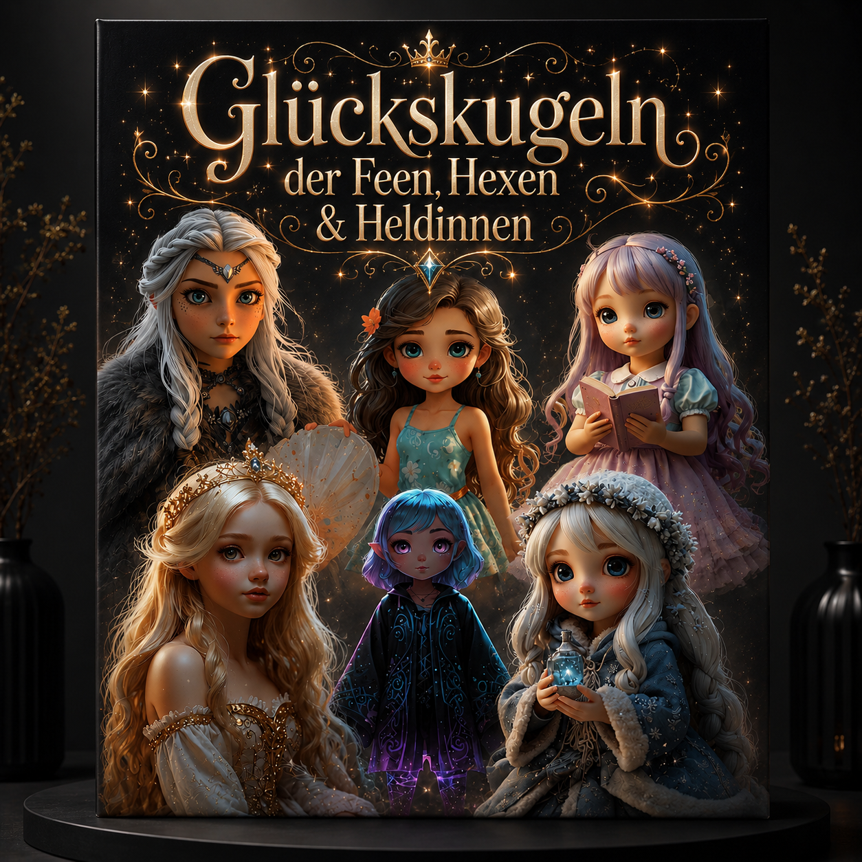 Glückskugeln der Feen, Hexen und Heldinnen - 2 Kugeln