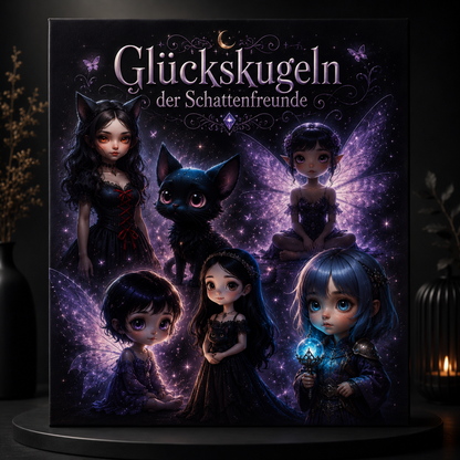 Glückskugeln der Schattenfreunde - 2 Kugeln