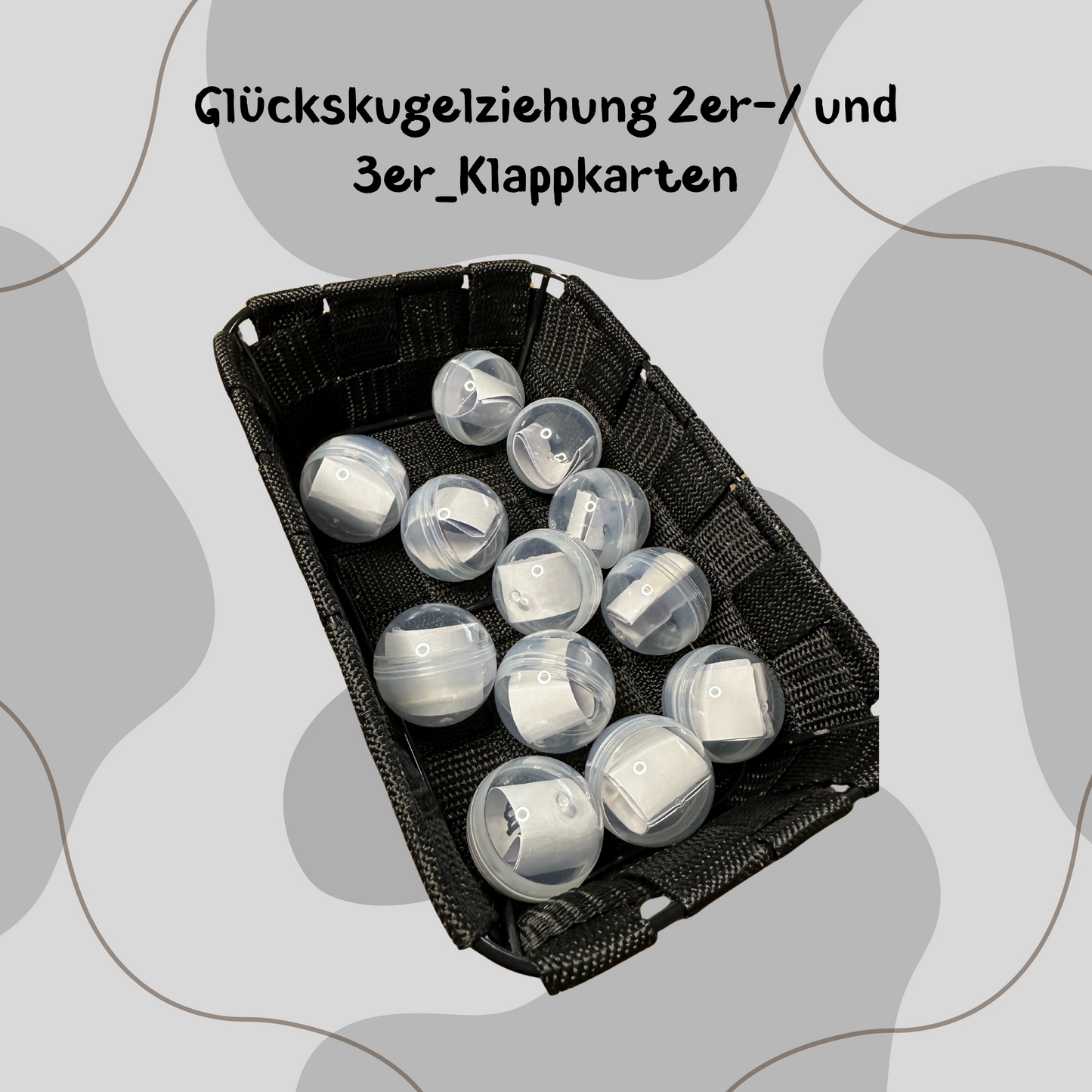 Glückskugelziehung 2 Kugeln