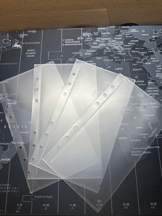 A6 Binder Hüllen in Matt