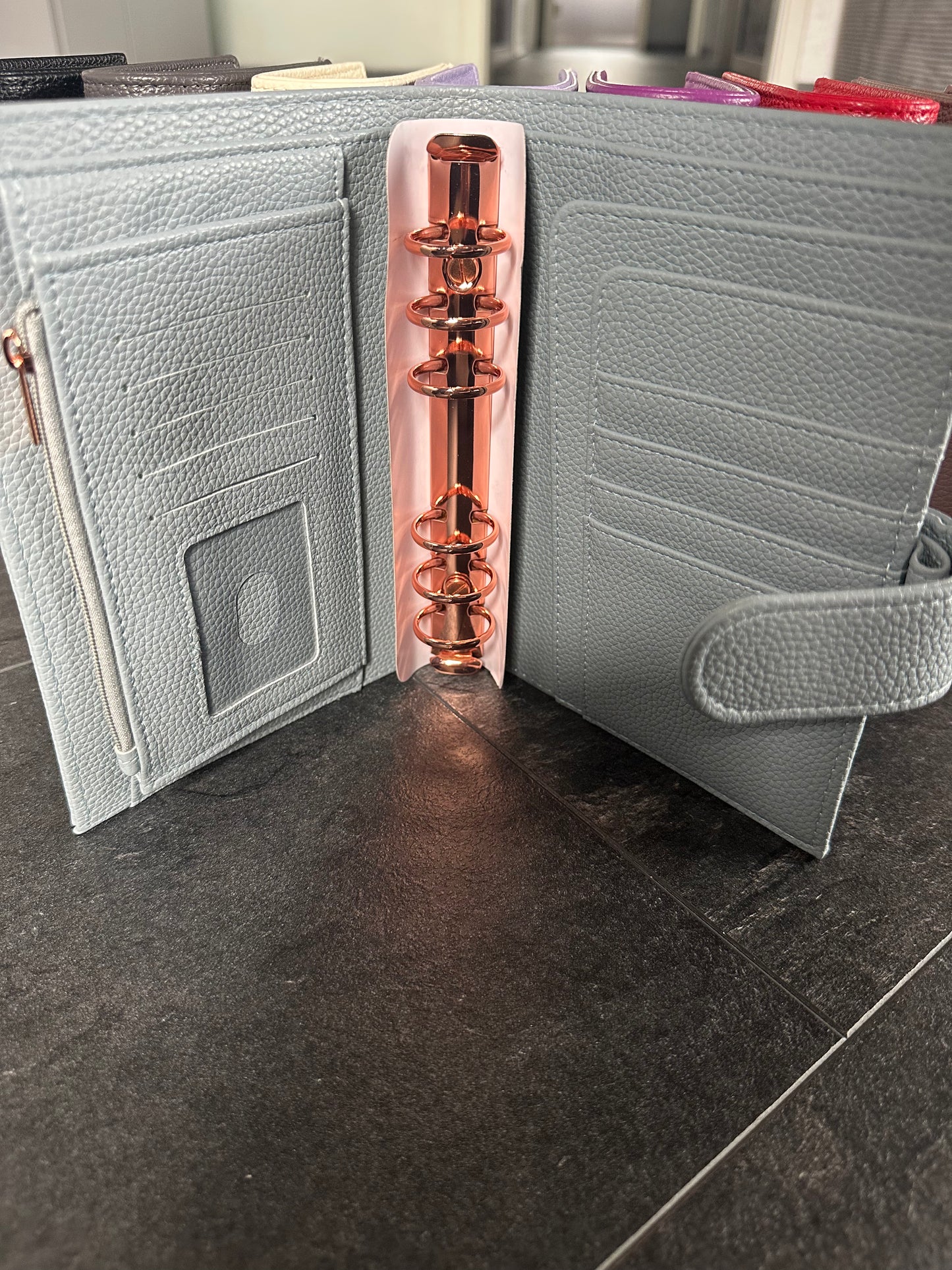 Binder A6 mit 30mm Ringen