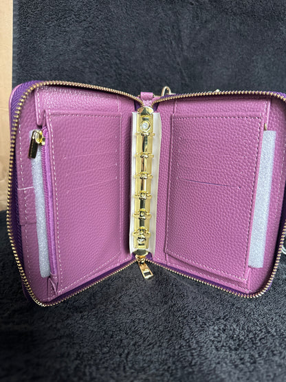 A7 Binder mit Reisverschluss und mit 20-25mm Ringen