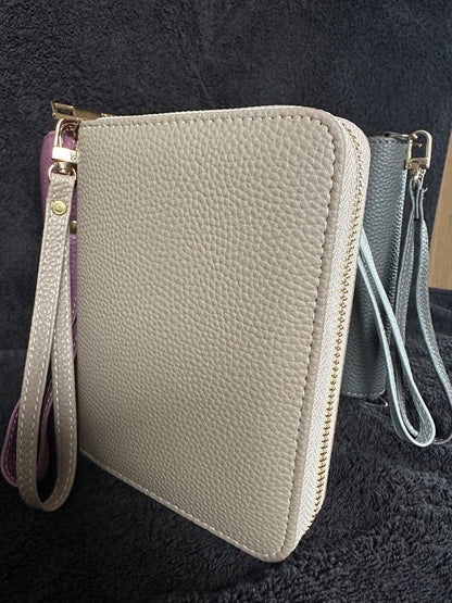 A7 Binder mit Reisverschluss und mit 20-25mm Ringen