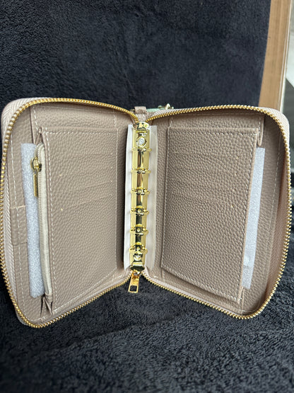 A7 Binder mit Reisverschluss und mit 20-25mm Ringen