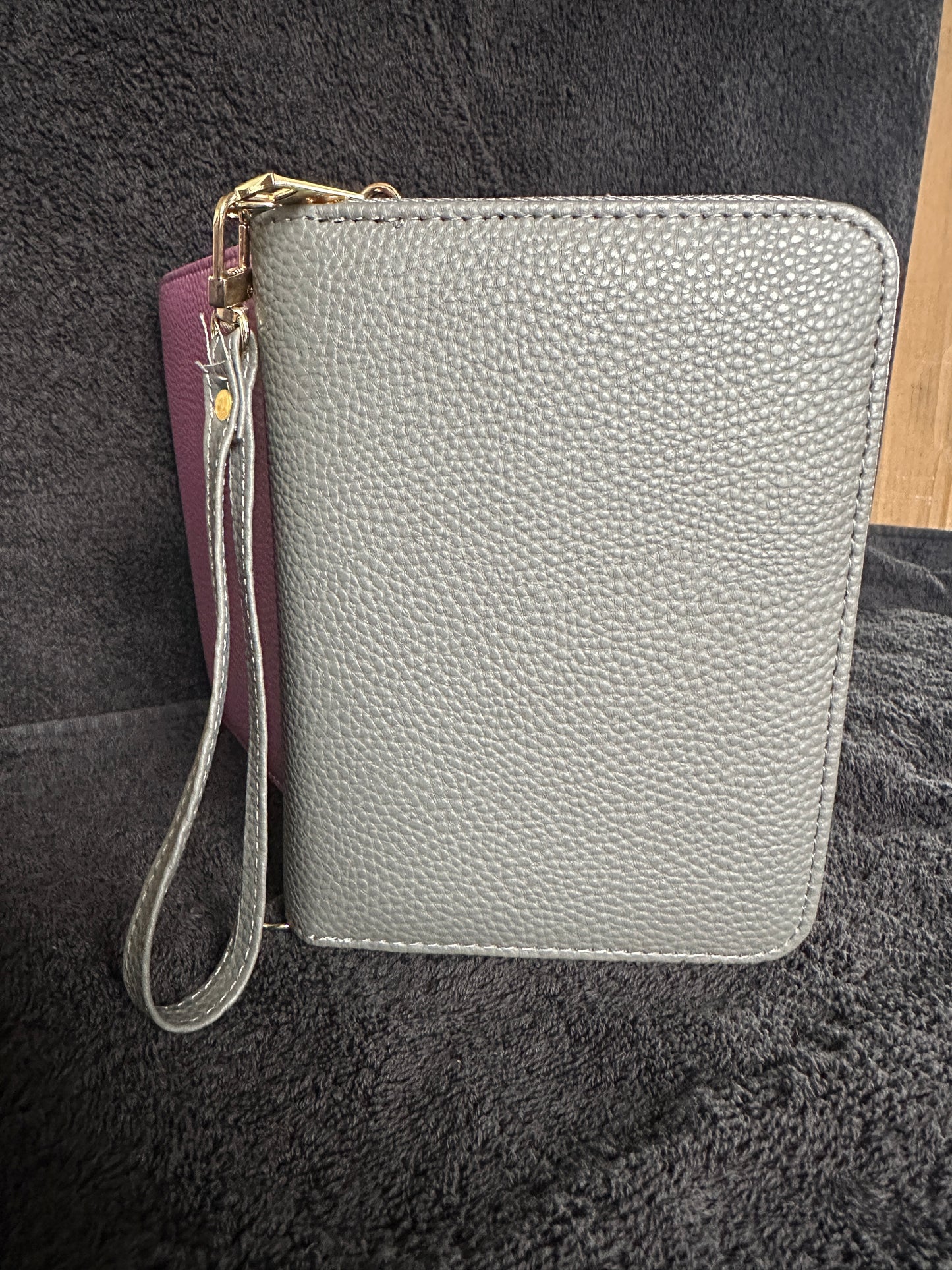 A7 Binder mit Reisverschluss und mit 20-25mm Ringen