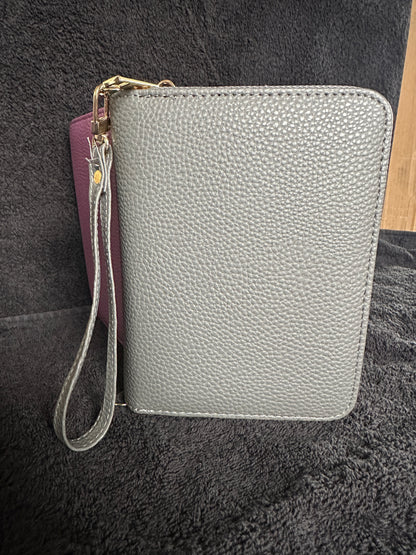 A7 Binder mit Reisverschluss und mit 20-25mm Ringen