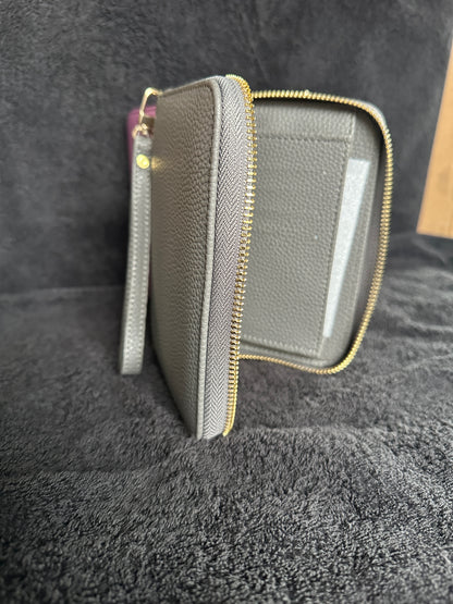 A7 Binder mit Reisverschluss und mit 20-25mm Ringen