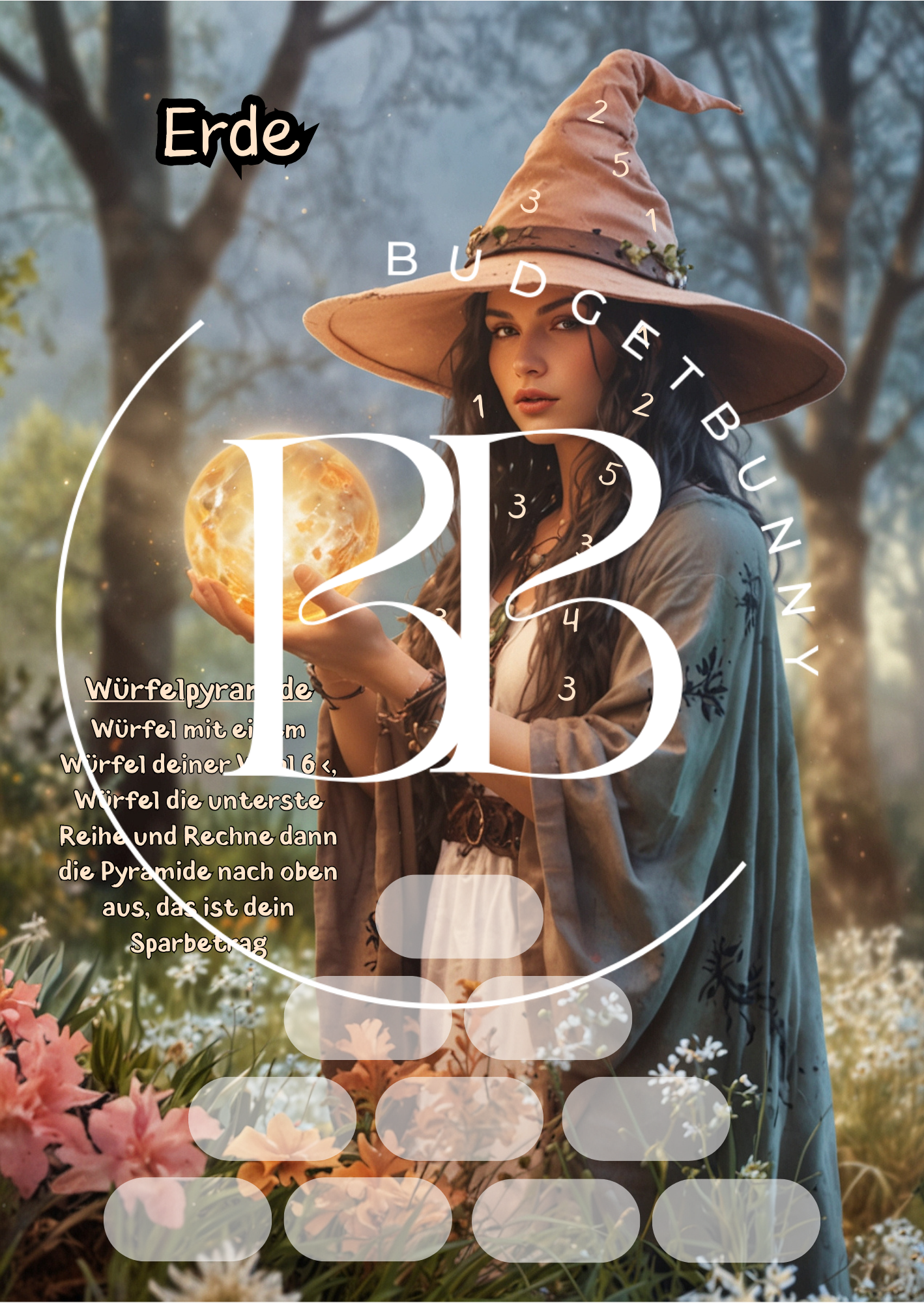 ,,Limited Edition,, A5 Hexen Sparbuch