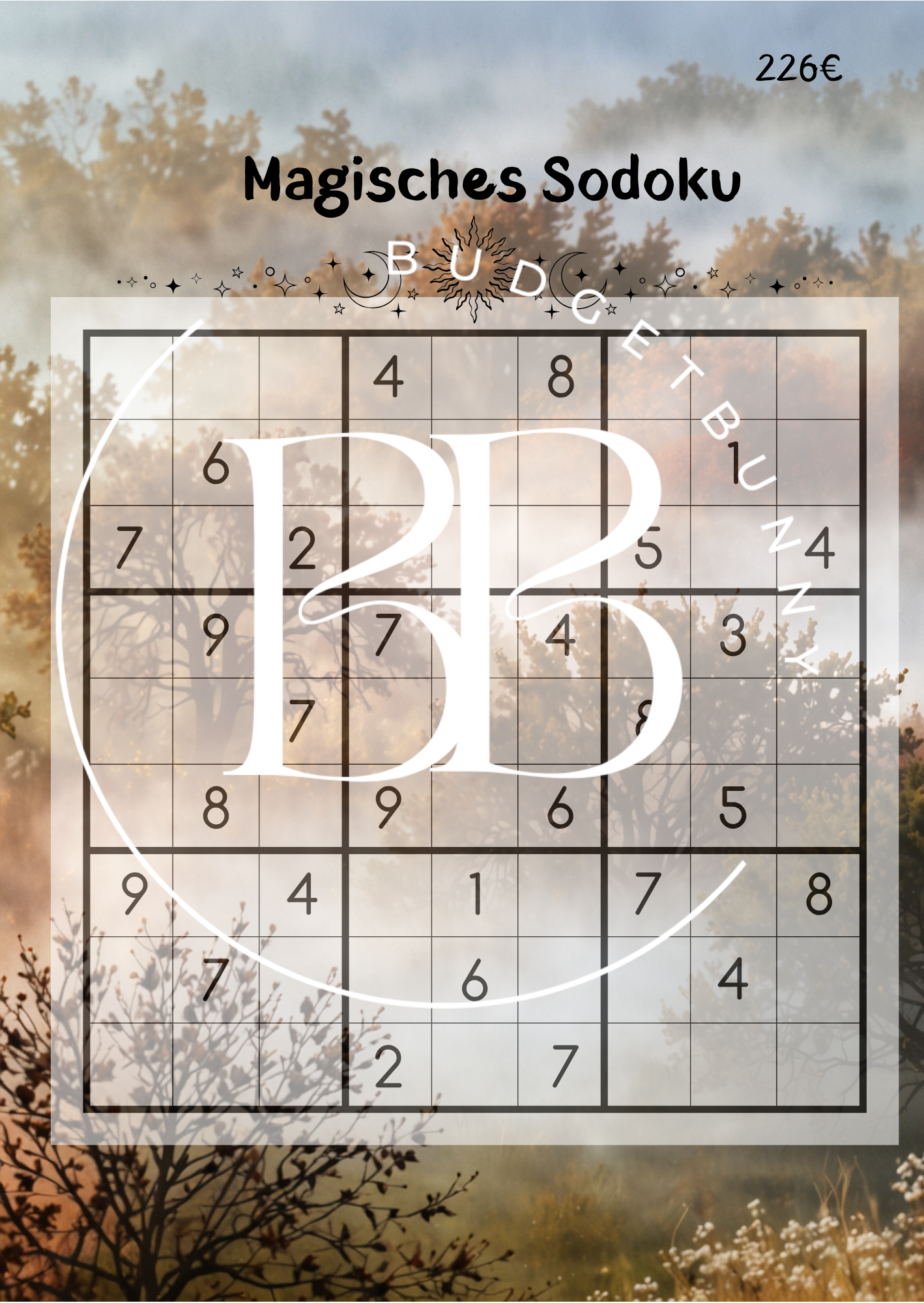 ,,Limited Edition,, A5 Hexen Sparbuch